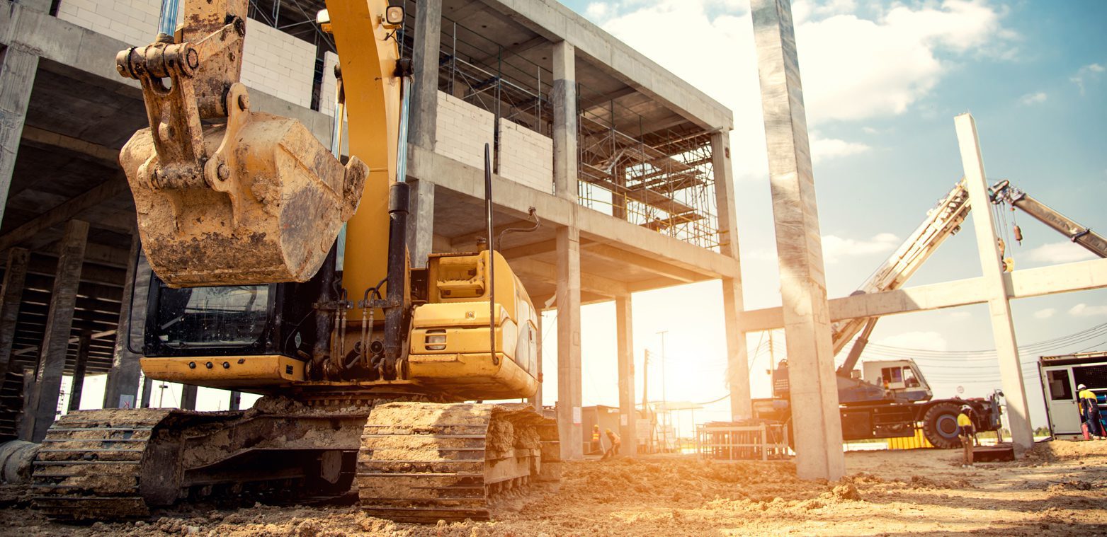 Overholt Grading equipment grading commercial property